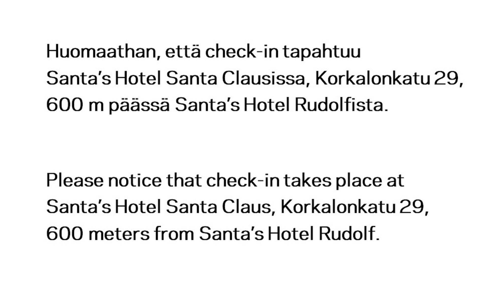 Santa'S Hotel Rudolf Ροβανιέμι Εξωτερικό φωτογραφία